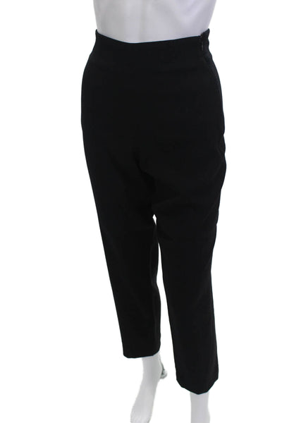 Donna Karan New York Women Black Cropped Ankle Dress Pants Size 14