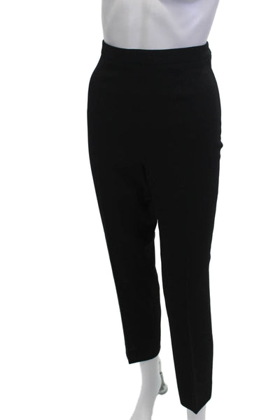 Alexander McQueen Women Black Ankle Dress Pants Size 46
