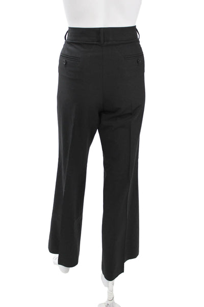 Theory Womens Dress Pants Black Polyester Blend Size 12