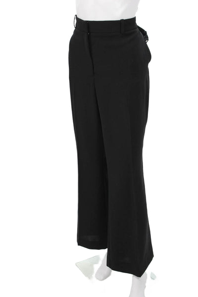 MNG Womens Dress Pants Black Hook & Eye Polyester Classic Size 14