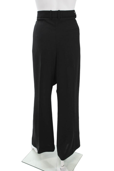 MNG Womens Dress Pants Black Hook & Eye Polyester Classic Size 14