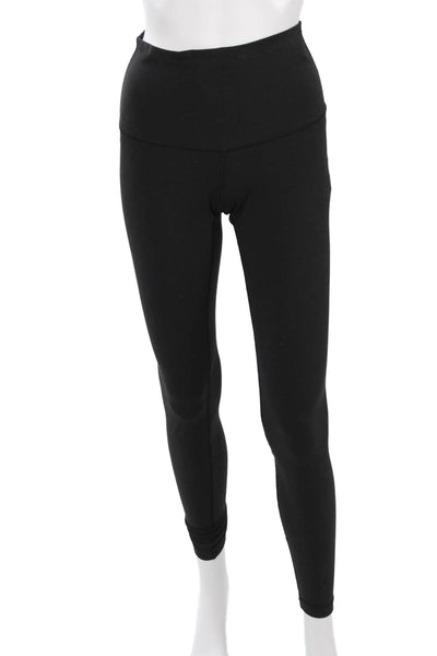Lululemon Women Ankle Black Nylon Leggings Size S