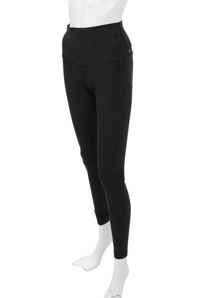 Lululemon Women Ankle Black Nylon Leggings Size S