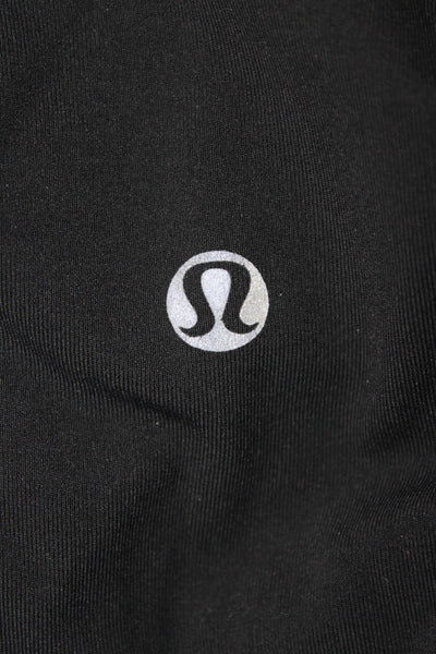 Lululemon Women Ankle Black Nylon Leggings Size S