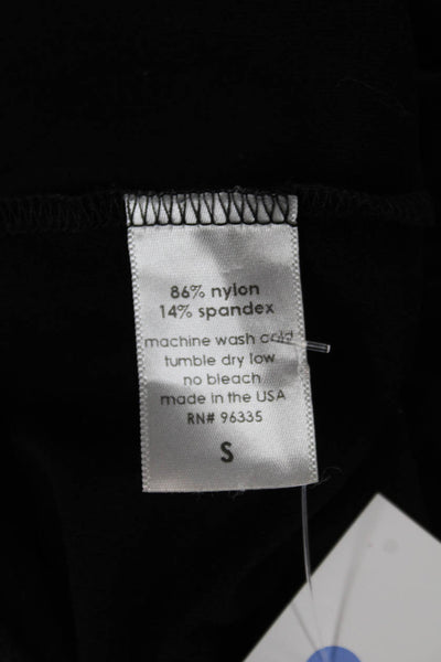 Susana Monaco Women Sleeveless Black Solid Tank Designer Size S