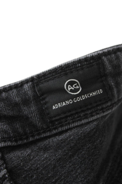AG Adriano Goldschmied Women Skinny Ankle Jeans Dark Gray Size 26