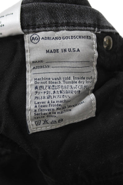 AG Adriano Goldschmied Women Skinny Ankle Jeans Dark Gray Size 26