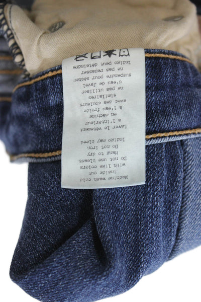 Rag & Bone Jean Womens Ankle Skinny Dark Blue Jeans Size 26