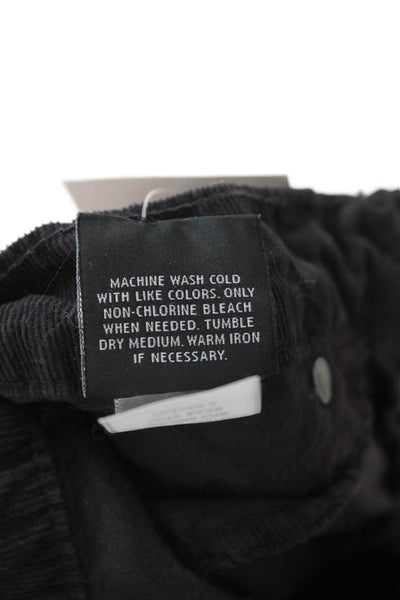 Hudson Women Ankle Jegging Black Low Rise Solid Cotton Stretch Size 26