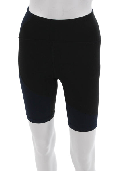 Lululemon Women Biker Shorts Black 81% Nylon 19% Lycra Size 2