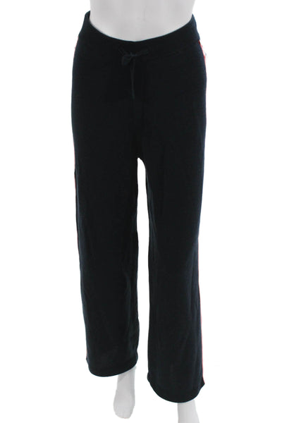 Scotch & Soda Women Sweatpants Black Wool Blend Drawstring Designer Size XS