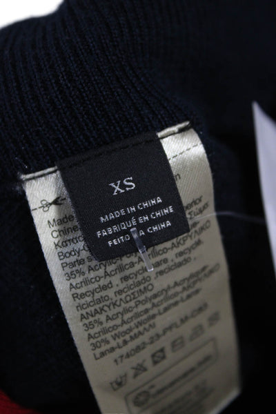 Scotch & Soda Women Sweatpants Black Wool Blend Drawstring Designer Size XS