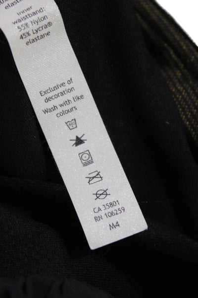 Lululemon Women Biker Shorts Black Recycled Polyester Sports Size 2