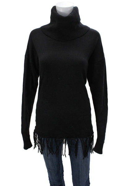 Michael Michael Kors Women Pullover Turtleneck Sweater Black Size M
