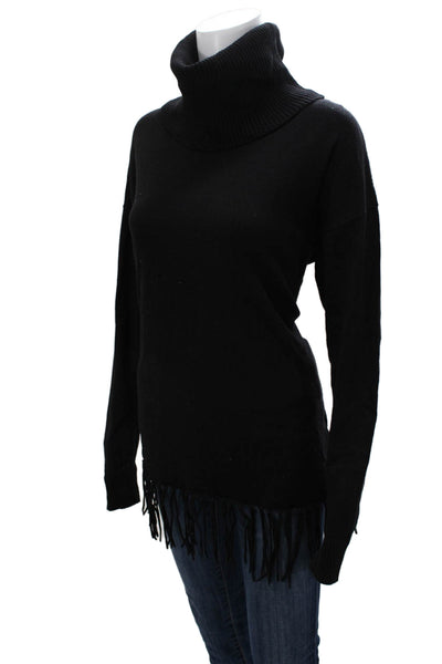 Michael Michael Kors Women Pullover Turtleneck Sweater Black Size M