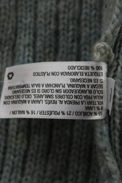 A New Day Womens Cardigan Gray V Neck Tie Long Sleeve Size S