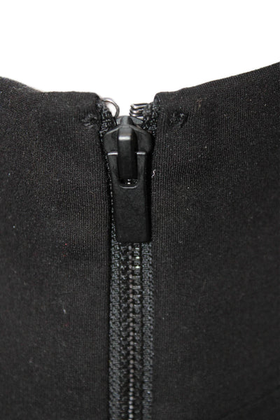 Good American Women Ankle Jeggings Black Zip Size 2