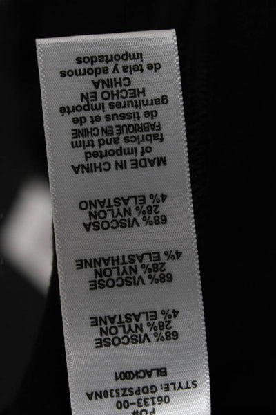 Good American Women Ankle Jeggings Black Zip Size 2