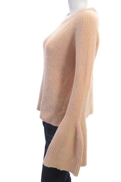 Jack by BB DAKOTA Womens Pullover Cashmere Sweater Beige Size M