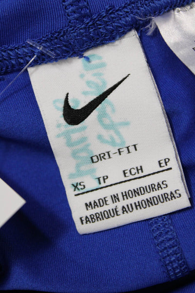Nike Women Sports Blue Shorts Size XS