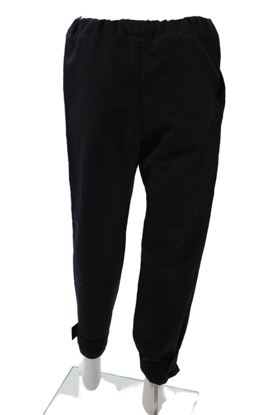 Camo by Stefano Ughetti Womens Jogger Pants Black Polyester Blend Size S