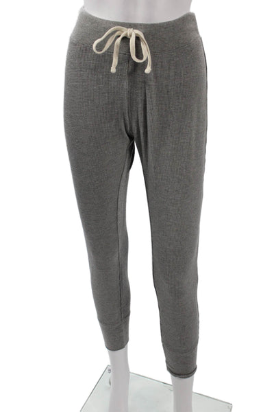 WSLY Womens Drawstring Jogger Sweatpants Gray Petite Size XS