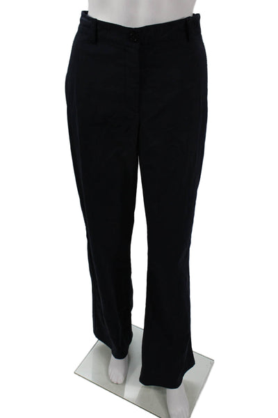 Escada Sport Women Dress Pants Black Wool Designer Size 42