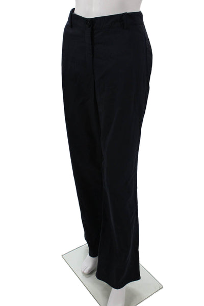 Escada Sport Women Dress Pants Black Wool Designer Size 42