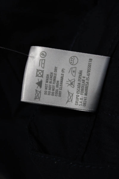 Escada Sport Women Dress Pants Black Wool Designer Size 42