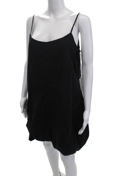 Young Fabulous & Broke Women Jumpsuit Black Sleeveless Knee Length Size M