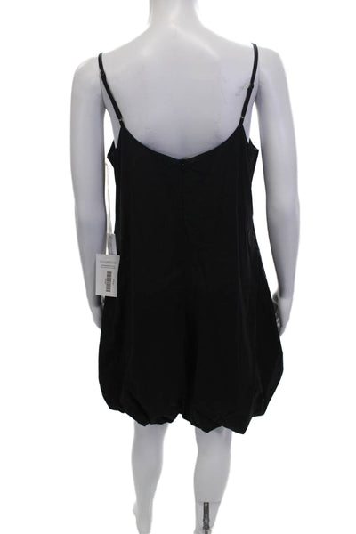 Young Fabulous & Broke Women Jumpsuit Black Sleeveless Knee Length Size M