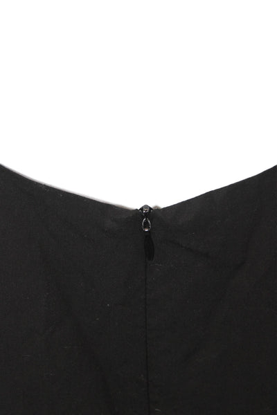 Young Fabulous & Broke Women Jumpsuit Black Sleeveless Knee Length Size M