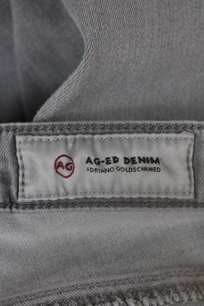 AG Women Gray Skinny Jeans Mid Rise Inseam 26 Size 26