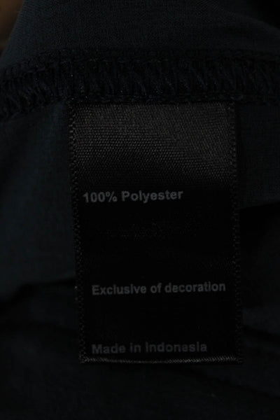 Proof Mens Cargo Chino Shorts Dark Blue Button Polyester Size 38