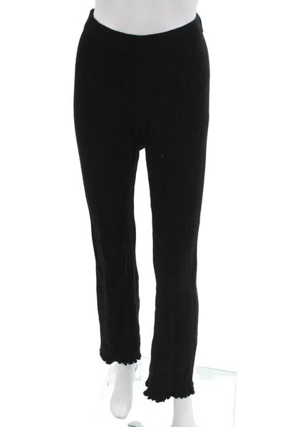 Tularosa Womens Bohemian Black Rayon Nylon Pants Size S