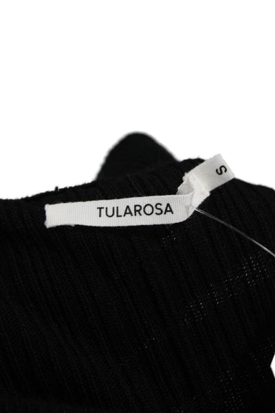 Tularosa Womens Bohemian Black Rayon Nylon Pants Size S