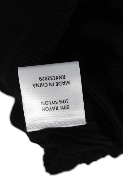 Tularosa Womens Bohemian Black Rayon Nylon Pants Size S