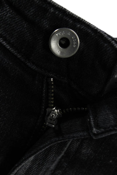 Rag & Bone Womens Black High Waist Skinny Jeans Size 25