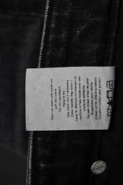 Rag & Bone Womens Black High Waist Skinny Jeans Size 25