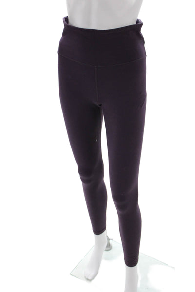 Athleta Womens Purple Ankle Leggings Petites Size S