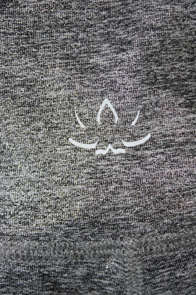 Beyond Yoga Women Ankle Leggings Gray Size L