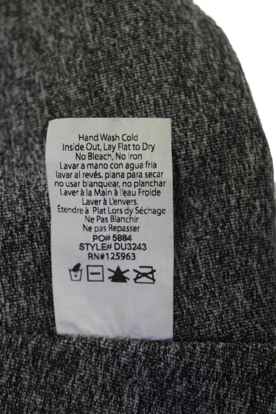 Beyond Yoga Women Ankle Leggings Gray Size L
