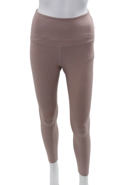 Beyond Yoga Womens Ankle Leggings Beige Size S