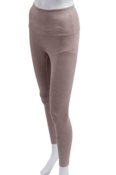 Beyond Yoga Womens Ankle Leggings Beige Size S