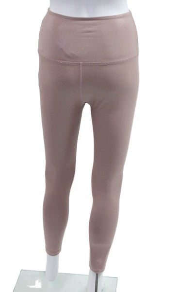 Beyond Yoga Womens Ankle Leggings Beige Size S