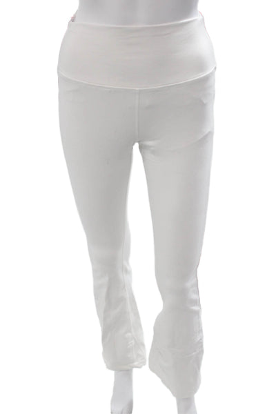 Splits59 Women Sweatpants White Striped Athletic Size L