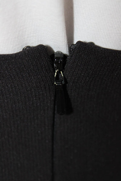 Robert Rodriguez Women Black A-Line Skater Flare Skirt Size 2