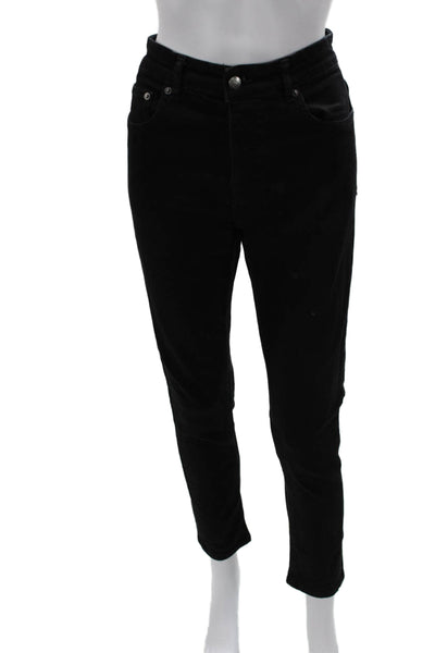 Ksubi Women Ankle Skinny Jeans Black Mid Rise Size 30