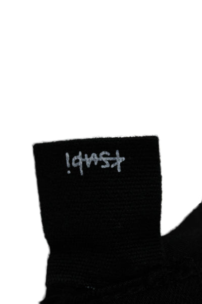 Ksubi Women Ankle Skinny Jeans Black Mid Rise Size 30