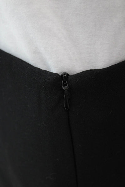 Zara Womens Mini Pencil Straight Skirt Black Polyester Solid Size S